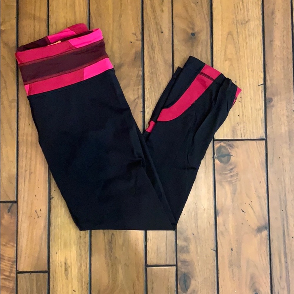 Lululemon capri leggings- black